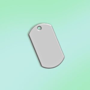 llavero placa militar