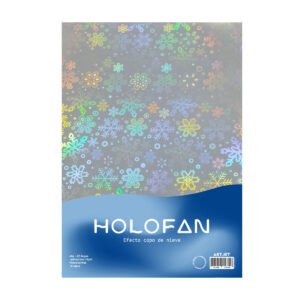 holofan a4 copo de nieve