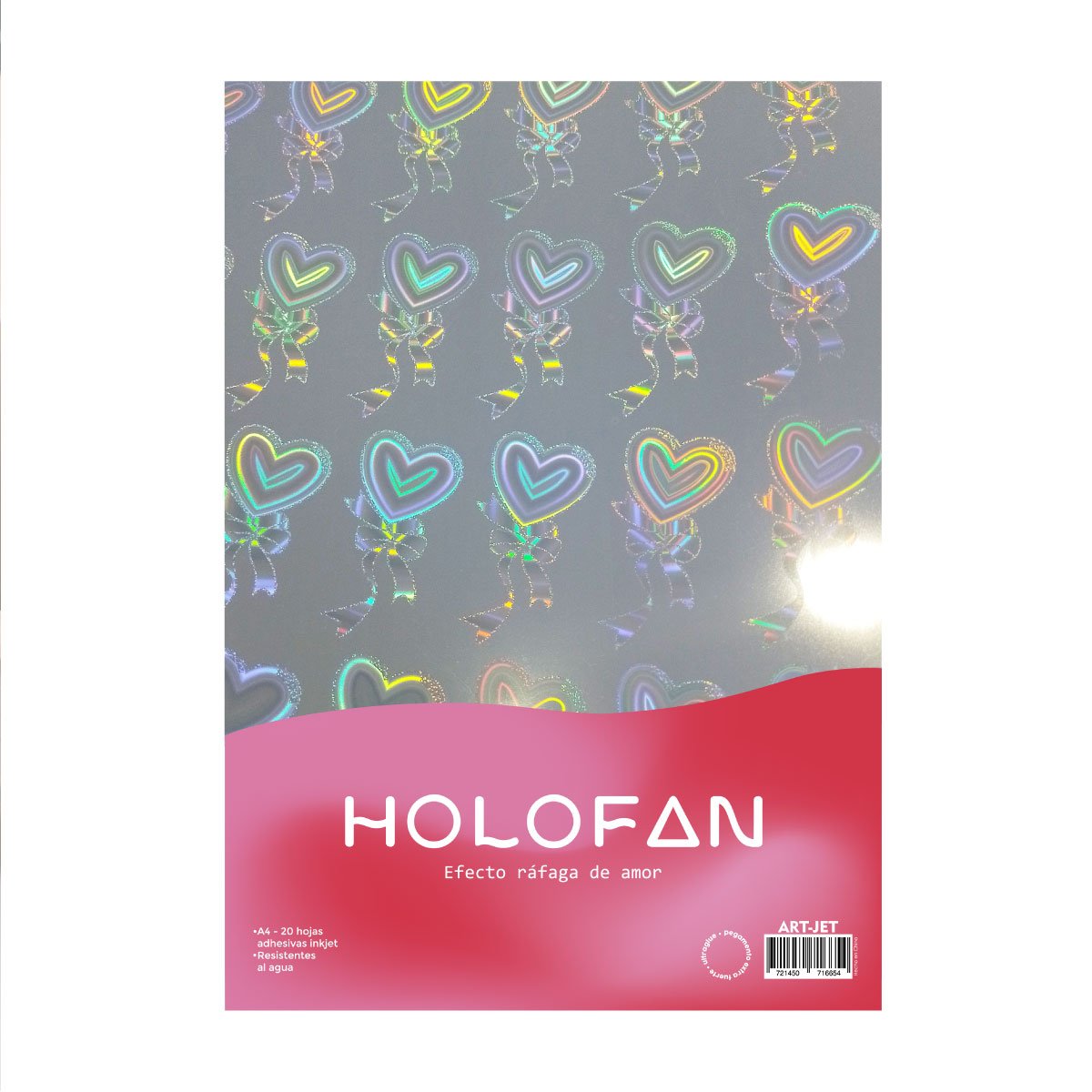 holofan a4 rafaga de amor