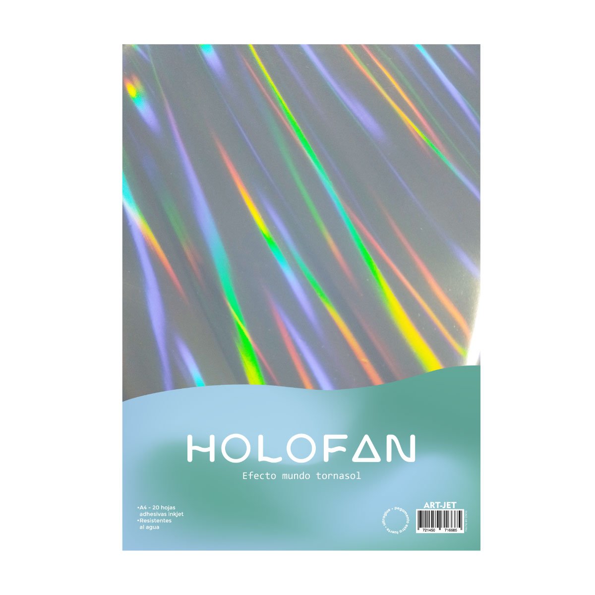 holofan a4 mundo tornasol