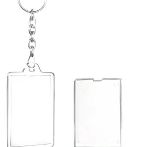 Llavero Acrílico 6 x 4 Con Cadena [SKU: 000634]