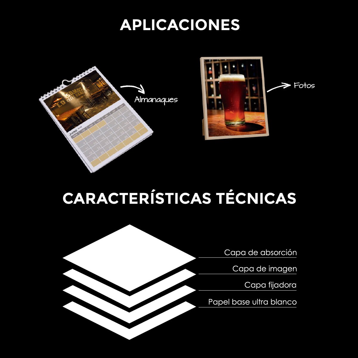 papel fotografico a4 200gr