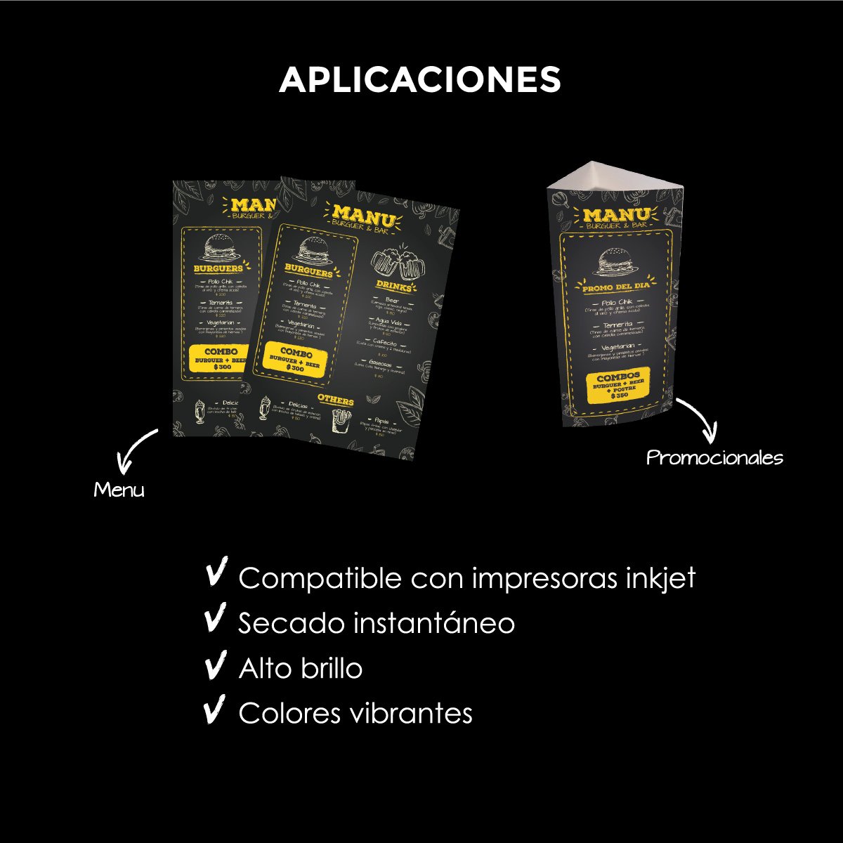 papel fotografico a4 200gr