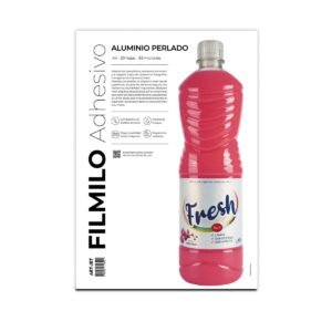 filmilo autoadhesivo a4 aluminio perlado