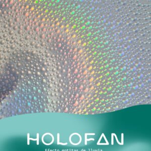 holofan a4 gotitas de lluvia