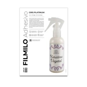 filmilo autoadhesivo a4 gris platinium