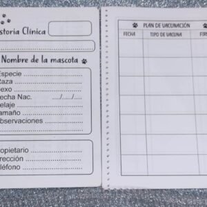 Cuaderno Veterinario [SKU: 000642]