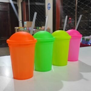 Vaso Milkshake Fluo