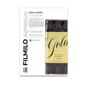 filmilo autoadhesivo a4 oro lujoso