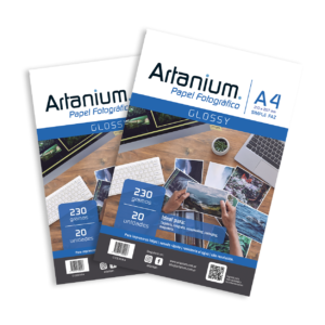 papel fotográfico glossy a4 230gr