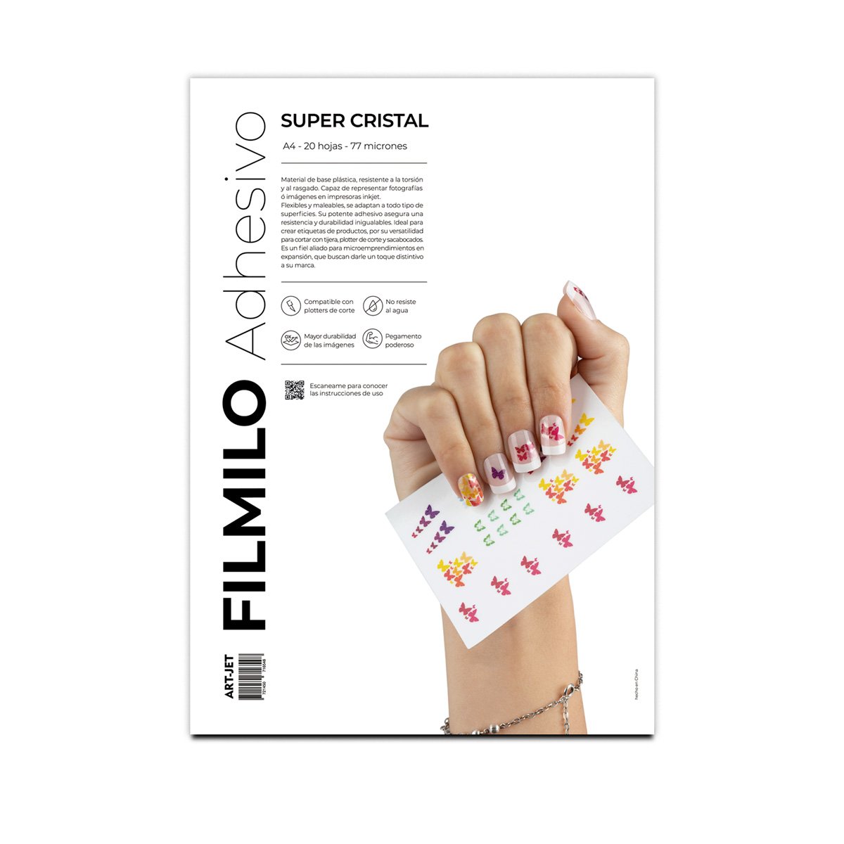 filmilo autoadhesivo a4 super cristal