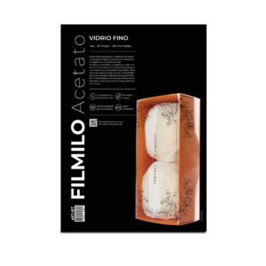 filmilo acetato a4 vidrio fino