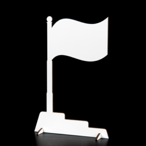 Bandera Con Mastil [SKU: 001985]