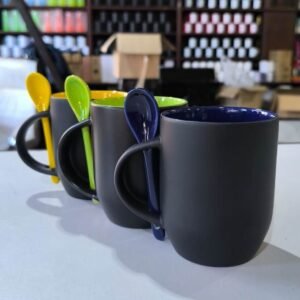 Taza Mágica Bombe Con Cuchara