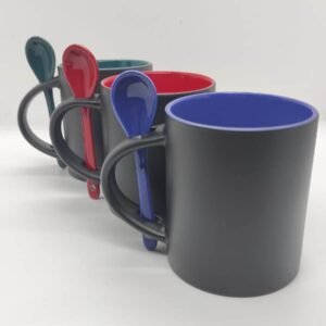 Taza Mágica Recta Con Cuchara