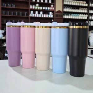 Quencher Acero Borde Dorado [SKU: 003108]