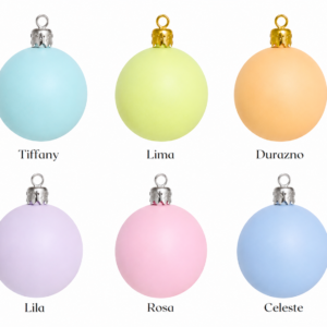 Esfera Color Pastel Num 7